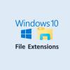 Как получить информацию о расширении файлов в Windows 10